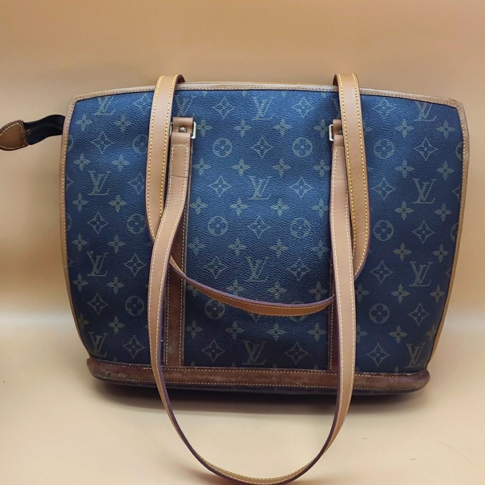 Authentic Louis Vuitton Monogram Babylone Vintage Tote Bag